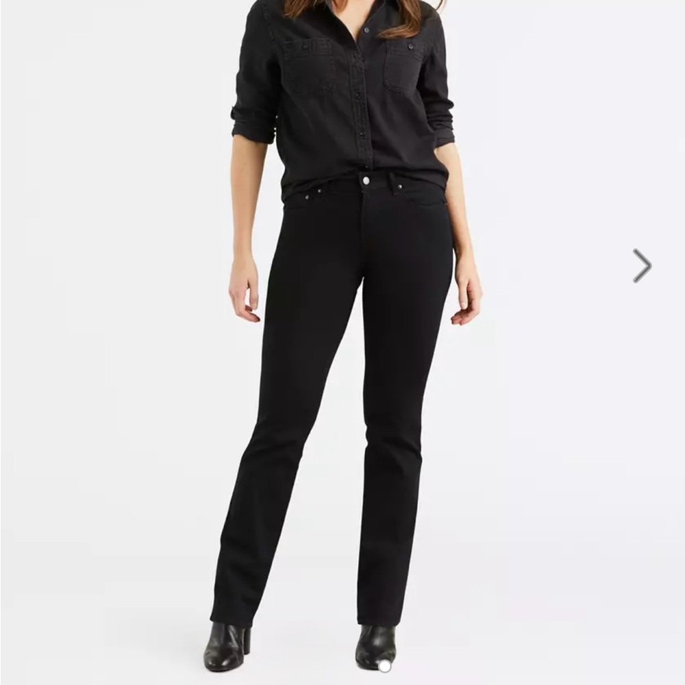 Levi’s 505 Straight Women's Black Jeans Size 10